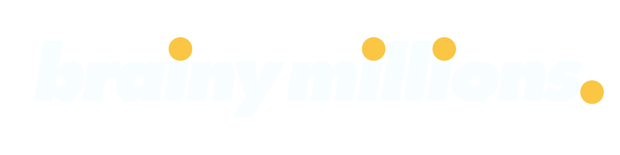 Brainy Millions logo — personal finance blog about blogging, making money online, and sending money abroad