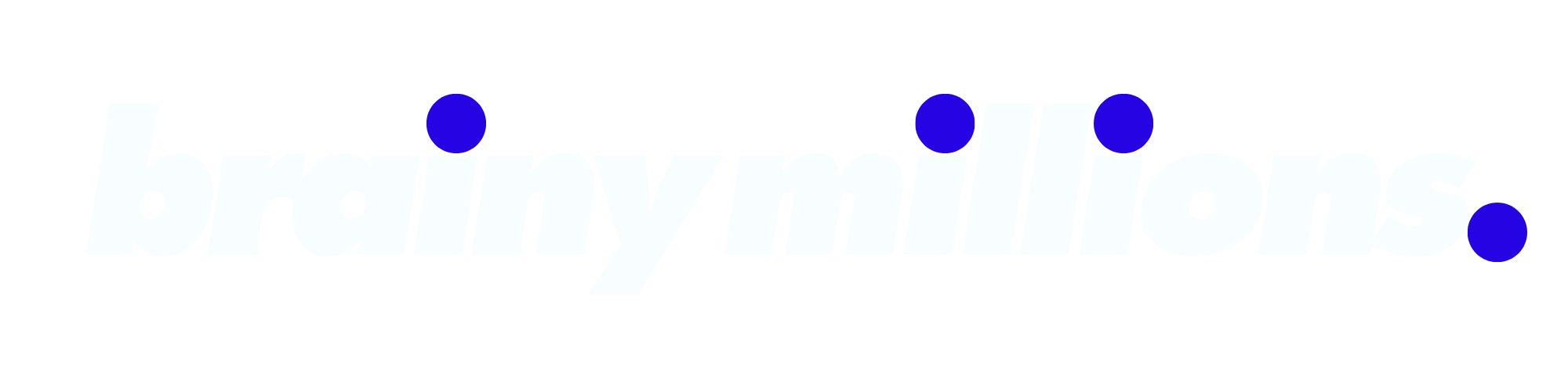 Brainy Millions logo — personal finance blog about blogging, making money online, side hustle, remote jobs